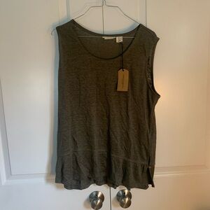 Christian Siriano Green Tank Top